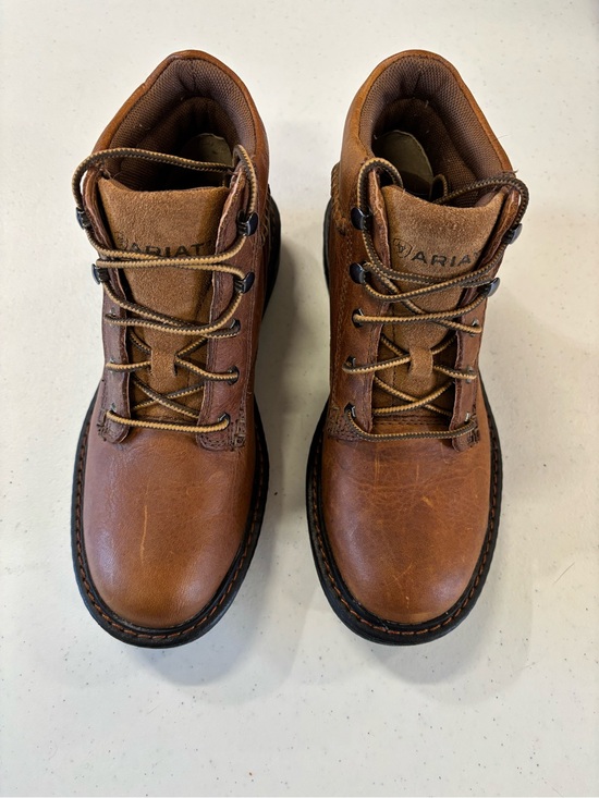 Ariat Shoes - Ariat Brown Lace-Up Women's Work Boots